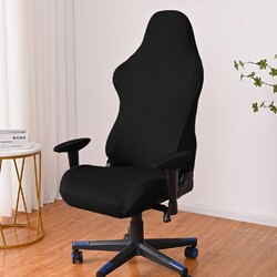 Stuhlbezug Sitzbezug Polyester+Spandex Computerrennen Gaming-Stuhlabdeckung