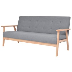 2-Sitzer Sofa Stoff Polstersofa Loungesofa Couch mehrere Auswahl vidaXL