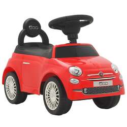 Aufsitzauto Rutschauto Kinderauto Kinderfahrzeug Rutscher Fiat 500 vidaXL