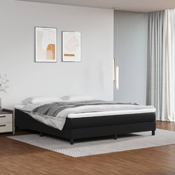 Boxspringbett mit Matratze Bettgestell Polsterbett Bett Kunstleder vidaXL