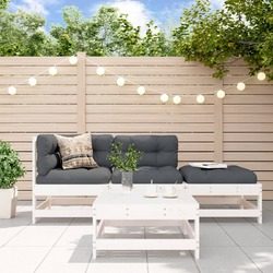 Garten Lounge Set Gartenmöbel Sitzgruppe Sofa 4-tlg. Massivholz Douglasie vidaXL