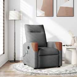 Relaxsessel Taupe Stoff Sessel TV Sessel Sessel verstellbar vidaXL