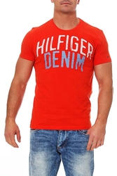 Tommy Hilfiger Denim Federer T-Shirt Shirt TEE Gr. S M L XL NEU