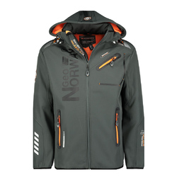 Geographical Norway Jacke Herren Softshell Übergangs Regen Frühjahr HerbstKapuze