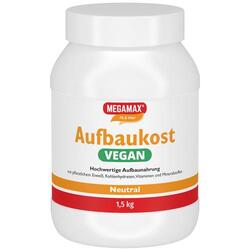 AUFBAUKOST vegan Neutral Megamax Pulver 1500 G