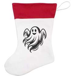 Weihnachtsstrümpfe / Geschenktüten "Happy Ghost" (SG049324)