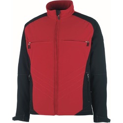 Mascot Dresden Soft Shell Jacke | Rot/Schwarz | L |