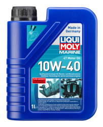 1L LIQUI MOLY MARINE 4T MOTOR OIL 10W-40 MOTORÖL passend für API SL/CI-4 MACK