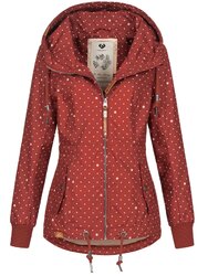 Ragwear Damen Übergangsjacke Jacke Damenjacke Regenjacke Kapuzenjacke Danka