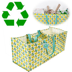 XXL Jumbo Bag ♻️ Recycelt 3-Fach 75cm Einkaufstasche Riesentasche AllzwecktascheLS-LebenStil Qualität✔ Recycelt✔ Safe the Planet✔