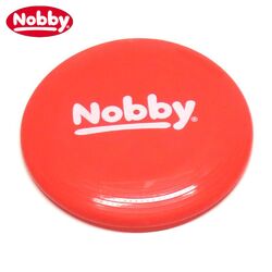 Nobby Wurfscheibe - 15+23 cm - rot Hundespiel Apportierspiel Wurfspiel Frisbee