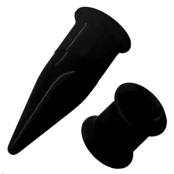 Set  2 in 1 Dehnstab Expander und Flesh Tunnel Piercing Dehner Taper 3 4 6 8 10 