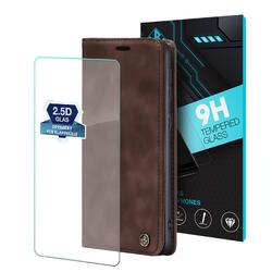 Hülle für Samsung Galaxy A52S 5G A52 Case Magnet Handy Tasche Flip Displayglas✅ DE HÄNDLER ✅ 7 TAGE BLITZVERSAND ✅ MIT GLAS