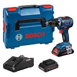 Bosch Professional Akkuschrauber GSR 18V-55 (2x 4,0 Ah ProCore Akku, 18 Volt Sys