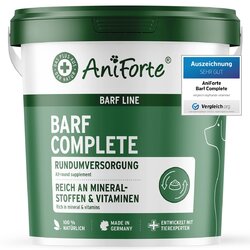 AniForte BARF Complete Pulver für Hunde - Barf Zusatz, Rundumversorgung