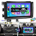 DAB+ Android 13 Autoradio Für Smart Fortwo 451 2005-2010 GPS Navi Carplay Kamera