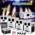 4x 750W Cold Spark Machine +Flightcase Sparkular DMX512 Feuerwerk Funkenmaschine