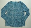 Street One Stretch - Shirt - Pulli - Sweatshirt - Tunika - Gr.  36 - petrol weiß