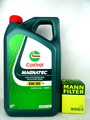 Castrol 5W30 C3 Magnatec 5W-30 BENZIN DIESEL + Ölfilter MANN W610/3 5Liter