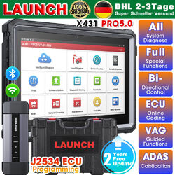 Launch X431 PRO5 Profi KFZ Auto OBD2 Diagnosegerät J2534 ECU Key Programmier DHL