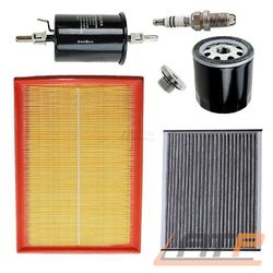 INSPEKTIONSKIT INSPEKTIONSPAKET FILTERSATZ FILTER+ZÜNDKERZEN D FÜR OPEL MERIVA A### 4x FILTER+KERZEN+ÖLABLASSSCHRAUBE=KOMPLETTSATZ ###