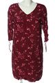 STREET ONE Langarmkleid Damen Gr. DE 36 rot-pink-braun Casual-Look