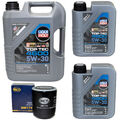 Motoröl Set Top Tec 4600 5W-30 LIQUI MOLY 7 Liter + Ölfilter für Audi A4 A6 A8