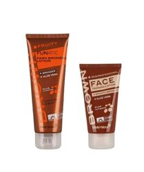 Tannymaxx Brown/Fruity Funatic-Dark Bronzing Lotion+Face Tan 175ml/Solarium