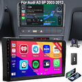 Für Audi A3 S3 RS3 8P 8V DAB+ 9" 2+64G Carplay Android 13 Autoradio GPS WIFI KAM