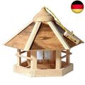 Vogelfutterhaus Camouflage Vogelfutterstation aus Holz - Vogelhaus zum Hängen - 