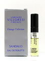 Lorenzo Villoresi Vintage Collection Sandalo 2 ml EDT Eau de Toilette Spray