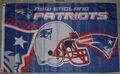 New England Patriots Fahne / Flagge - ca. 150x90cm - NFL - Football - B Ware