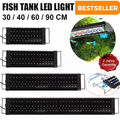 36-96cm LED Aquarium Beleuchtung RGB Licht Tropischen Fische Wasserdicht +Timer