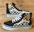 Vans Skateistan Sk8 Hi Kinder Turnschuhe UK11/US12/EU29 721356 kariert schwarz/weiß