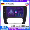 Für VW Passat B5 2000-2005 Android12 Autoradio GPS Navi Sat 8 Core Carplay BT 4G