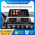 DAB+ Android 14 Autoradio FÜR BMW F30 F31 F32 F33 F34 F36 NBT 32GB WiFi GPS Navi