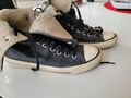 CONVERSE ALL STAR CHUCKS HI SUEDE WINTER GR 38 GEFÜTTERT CHUCK TAYLOR black /D26