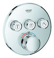 Grohe Grohtherm SmartControl Thermostat mit 3 Absperrventilen Design... 29121000