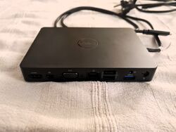 Dell WD15 Dockingstation mit original DELL Netzteil 130W für DELL Dock WD15 WD19