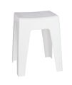 WENKO Bad Hocker KUMBA Dusch Sitz Badezimmer Gäste WC Ablagen Haushalt Design