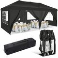 Pavillon 3x3/3x6m Faltpavillon Gartenzelt Partyzelt Faltbar Wasserdicht Festzelt