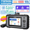 TOPDON AD500 Profi Diagnosegerät Auto KFZ OBD2-Scanner 4 System PCM TCM ABS SRS