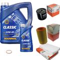 MAHLE Inspektionspaket 6 L MANNOL Classic 10W-40 für Alfa Romeo 156 2.5 V6 24V