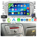 Android Autoradio für Ford Focus II Mk2 Galaxy Mondeo MK4 C/S-MAX GPS Navi DAB+