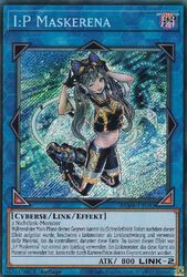 I:P Maskerena BLMR-DE085 Secret Rare Battles of Legend: Monstrous Revenge Yugioh