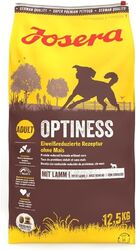 JOSERA Optiness (1 x 12,5 kg) | Adult | Hunde Trockenfutter Lamm & Geflügel