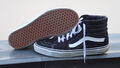 VANS "SK8-HI",schwarz-weiß, US 12 / EUR 46, getragen