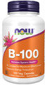 Vitamine B-100 mg-Komplex 100 Gemüsekapseln Now Foods