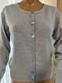 *Peter Hahn*Strickjacke*Pullover*Kaschmir*Himmelblau*Gr.34,36,S*