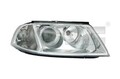 TYC Hauptscheinwerfer für VW Passat B5.5 Variant 2000-2005 Rechts 20-6243-05-2